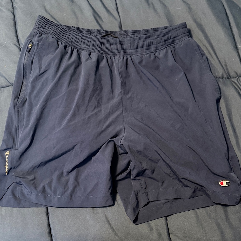 Champion Men's Navy Athletic Shorts